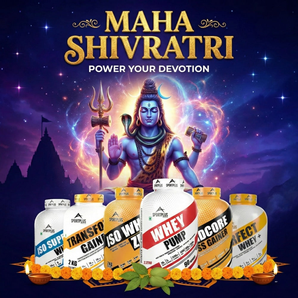 Divine Energy. Unstoppable Strength. – Happy Maha Shivratri SportPlus Nutrition: