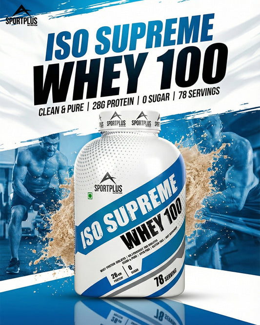Sportplus Nutrition ISO Supreme Whey 100