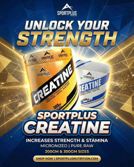 Creatine Monohydrate – Power Your Performance with SportPlus Nutrition