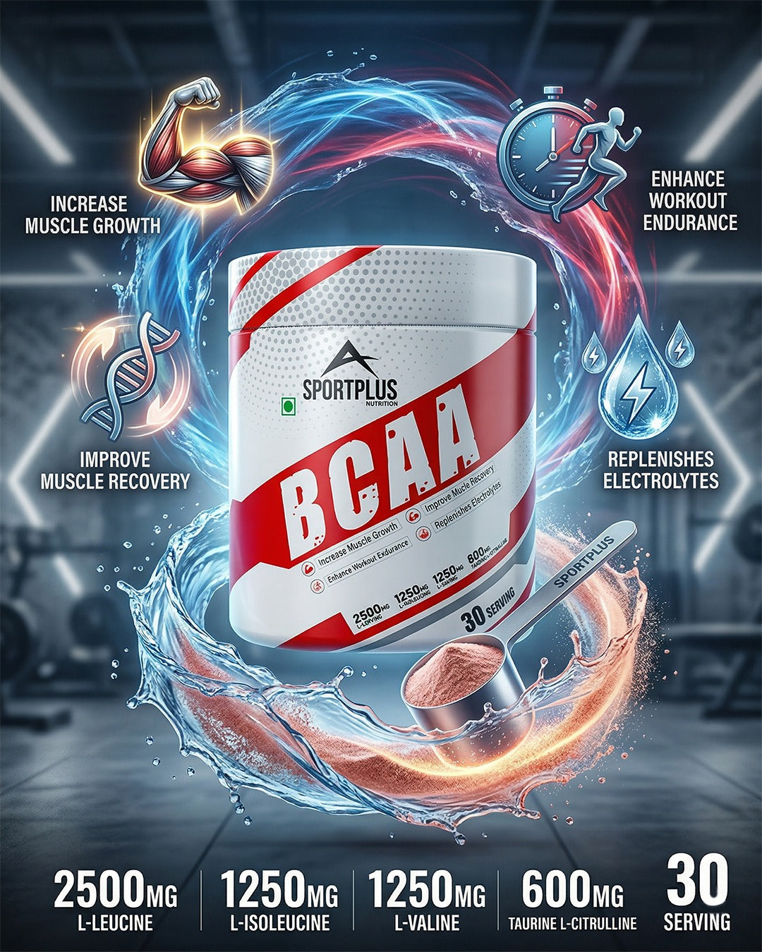BCAA – The Ultimate Muscle Recovery & Performance Booster | SportPlus Nutrition